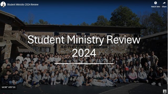 Student Ministry 2024 Review